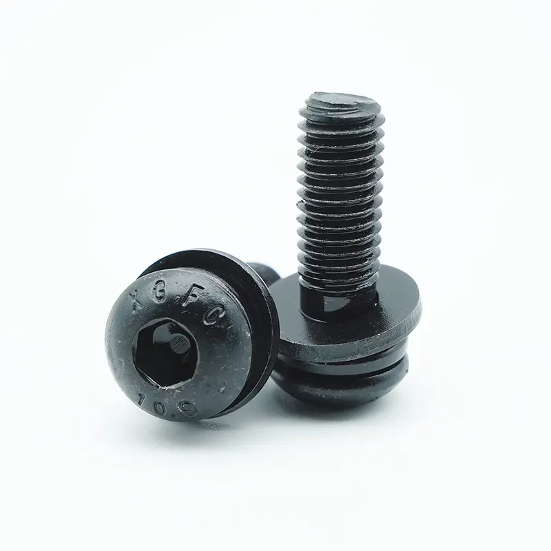 Қара оксиді Hex Scocket түймесі БАСҚАРУ БАСЫ КӨРСЕТУ