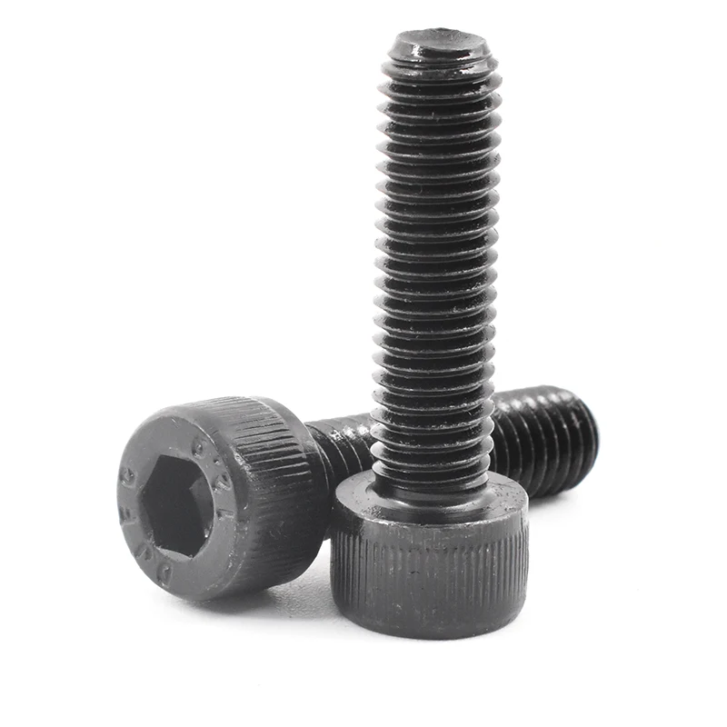 Қара оксиді Hex Scocket Head Head Қақпақтың бұрандалары