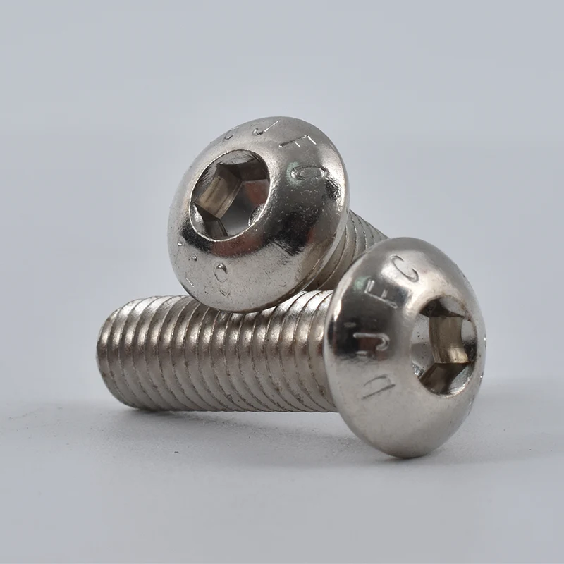 Nickel-plated Hex Socket Button Head Screws