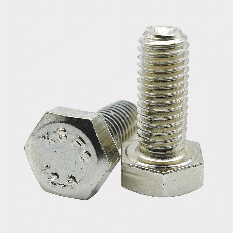 Никельмен қапталған Hex Head Bolt